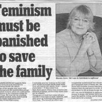 Feminism Must Be Banished to Save the Family