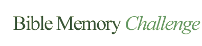 Bible Memory Challenge